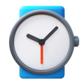 Часы - вид спереди icon