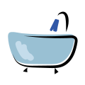 Vasca da bagno icon