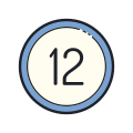12 círculos icon