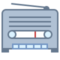 Radio de table icon