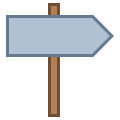 Signpost icon