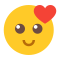 Smiling Face With Heart icon