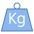 Weight Kg icon