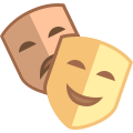 Театральные маски icon