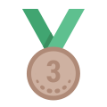 Medalha de terceiro lugar icon