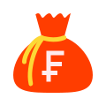 Money Bag Franc icon