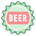 Kronkorken Bierflasche icon