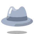 sombrero de detective icon