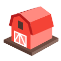 3D Farm icon