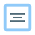 Align Text Center icon