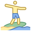 Skimboarding icon