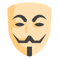 Máscara dos Anonymous icon