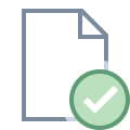 Archivo de verificación icon