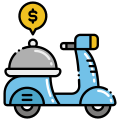 Delivery Bike icon