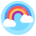 Rainbow icon