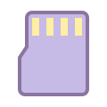 Карта памяти Micro SD icon