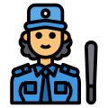 Policewoman icon