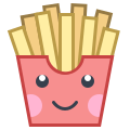 Batatas Fritas Kawaii icon