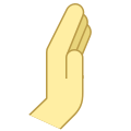 Hand Seitenansicht icon