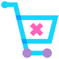 Clear Shopping Cart icon