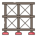 Scaffolding icon