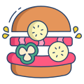 Veggie Burger icon