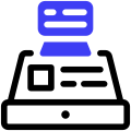 Finance and Banking cash register icon