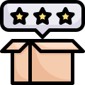 5-star product quality icon