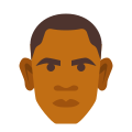 Barack Obama icon