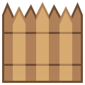 Schutzholzmauer icon