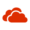 OneDrive vermelho icon