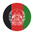 Afghanistan-Flaggenkreis icon