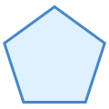 오각형 icon