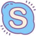 スカイプ icon