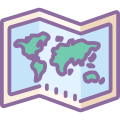 World Map icon