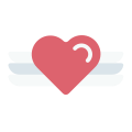 Heart with Wings icon