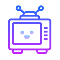 Retro TV icon