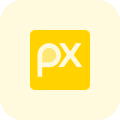 Pixabay an international website for sharing photos, illustrations and vector graphic icon