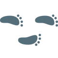 Fußabdrücke icon