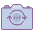 Cambia fotocamera icon