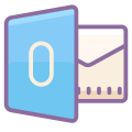 微软的Outlook icon