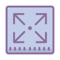 Redimensionner Quatre Directions icon