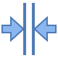 Fusionner verticalement icon