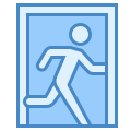 Notausgangsschild icon