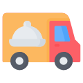 外部配送トラック-食品配送-ナウィコン-フラット-ナウィコン icon