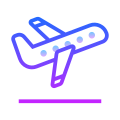 Flugzeug Abflug icon