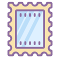 粘贴邮票 icon
