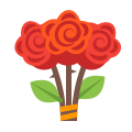 bouquet de roses icon