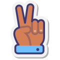 Hand-Frieden-Hauttyp-2 icon