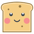 Kawaii Bread icon